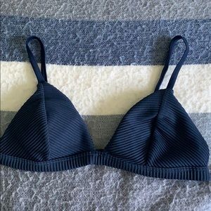 Hollister triangle bikini top